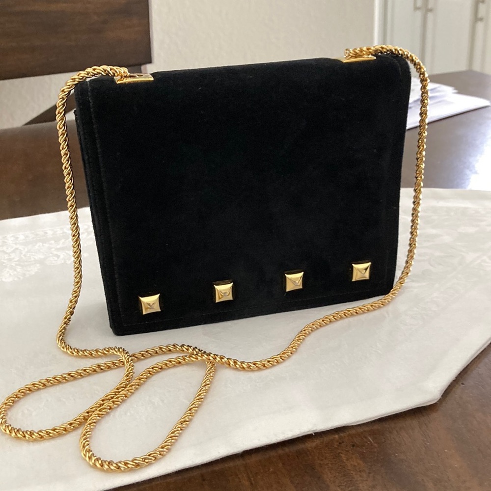 Fabulous suede and soft glove leather Frenchy of California bag. Like new!